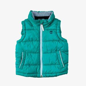 Timberland – Puffer Vest with Hidden Hood (Size 12 months / 74, runs big)